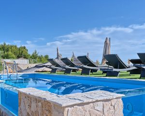 Villa Maria terrace swimming pool Golden Haven